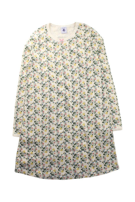 A Multicolor Long Sleeve Dresses from Petit Bateau in size 8Y for girl. (Front View)