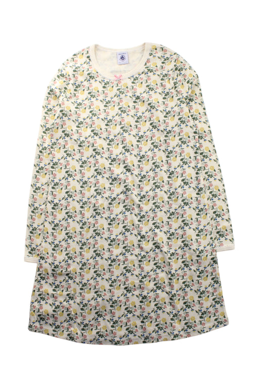 A Multicolor Long Sleeve Dresses from Petit Bateau in size 8Y for girl. (Front View)