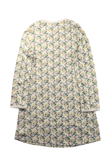 A Multicolor Long Sleeve Dresses from Petit Bateau in size 8Y for girl. (Back View)