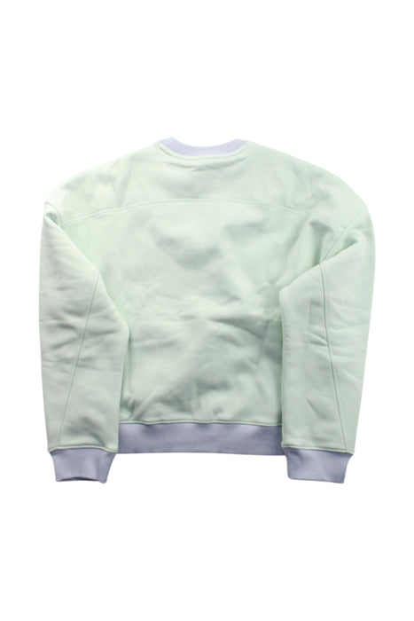A Green Crewneck Sweatshirts from Moody Tiger in size 10Y for neutral. (Back View)