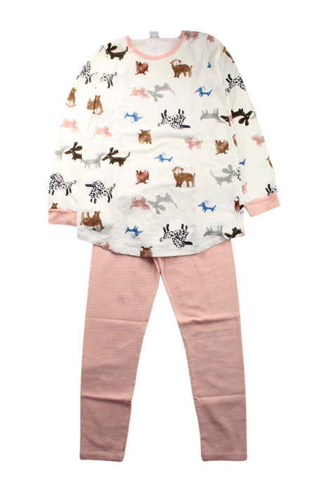 A Multicolour Pyjama Sets from Petit Bateau in size 8Y for girl. (Front View)