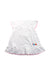 A White Short Sleeve Dresses from Miki House in size 5T for girl. (Back View)