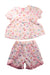 A Multicolour Shorts Sets from Miki House in size 7Y for girl. (Front View)