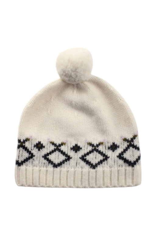 A Ivory Winter Hats from Bonpoint in size O/S for neutral. (Front View)