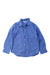 A Blue Long Sleeve Shirts from Janie & Jack in size 4T for boy. (Front View)