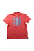 A Red Short Sleeve Polos from IKKS in size 12Y for boy. (Back View)