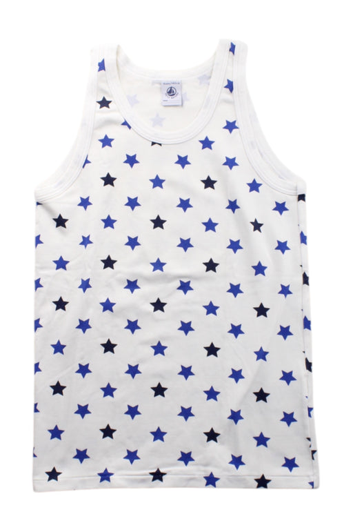 A Multicolour Sleeveless T Shirts from Petit Bateau in size 10Y for neutral. (Front View)