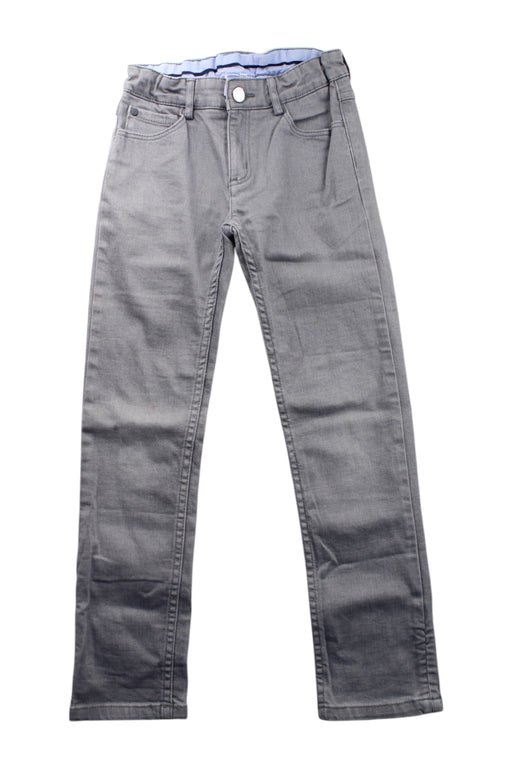 A Grey Casual Pants from Jacadi in size 8Y for boy. (Front View)