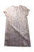 A Silver Short Sleeve Dresses from Bonpoint in size 14Y for girl. (Back View)
