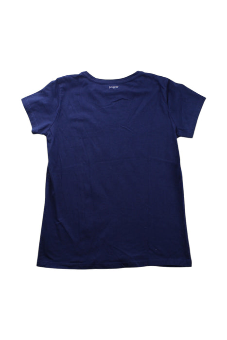 A Navy Short Sleeve T Shirts from Crewcuts in size 10Y for girl. (Back View)