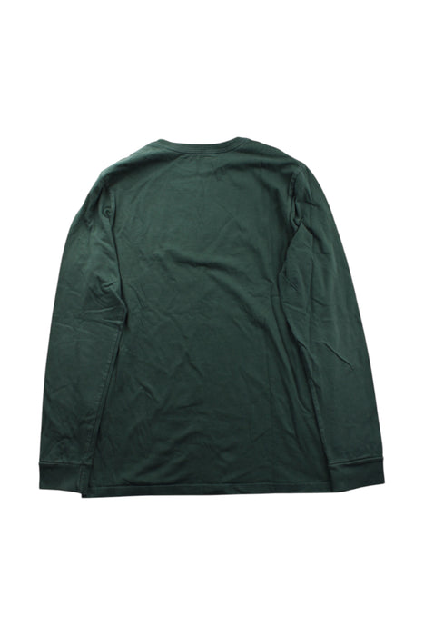 A Green Long Sleeve T Shirts from Patagonia in size 14Y for neutral. (Back View)