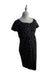 A Black Short Sleeve Dresses from Seraphine in size Maternity-M for maternity. (Front View)
