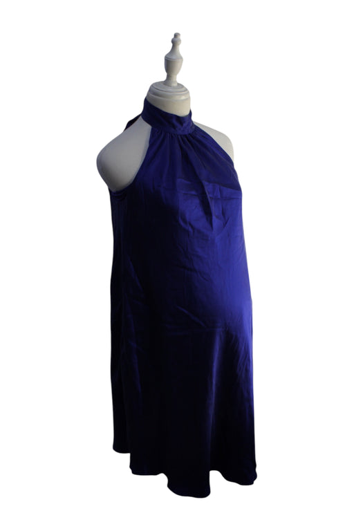 A Blue Sleeveless Dresses from Mimi Maternity in size Maternity-S for maternity. (Front View)