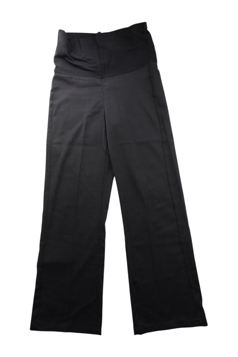 A Black Casual Pants from Chickeeduck in size Maternity-S for maternity. (Front View)