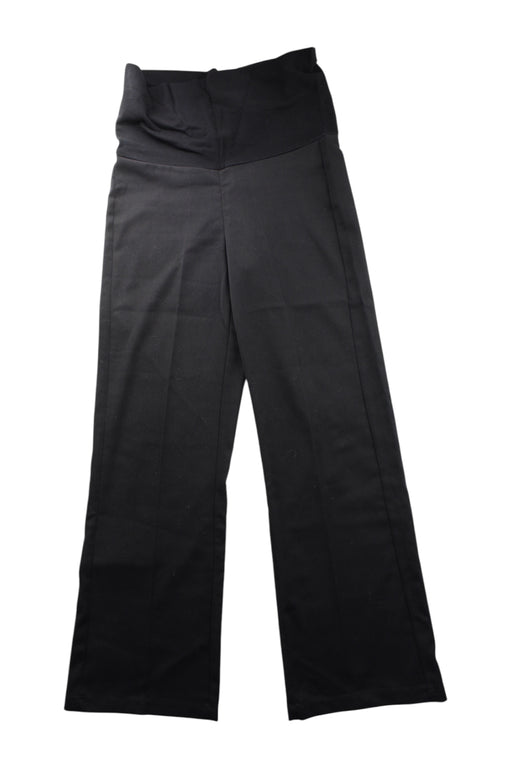 A Black Casual Pants from Chickeeduck in size Maternity-S for maternity. (Front View)