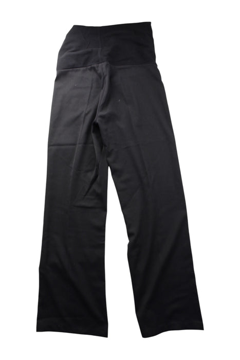 A Black Casual Pants from Chickeeduck in size Maternity-S for maternity. (Back View)