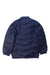 A Navy Puffer/Quilted Jackets from Kingkow in size 4T for neutral. (Back View)