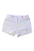 A Multicolour Shorts from Crewcuts in size 4T for girl. (Front View)