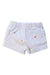 A Multicolour Shorts from Crewcuts in size 4T for girl. (Back View)