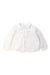 A White Long Sleeve Shirts from Nanos in size 2T for girl. (Front View)