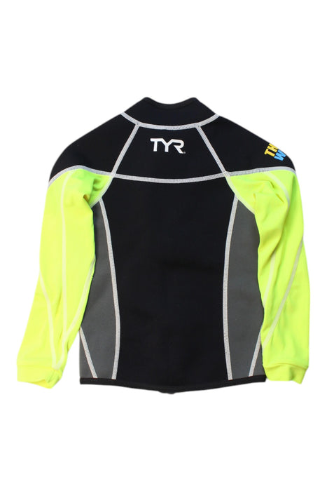 A Black Wetsuits from TYR in size 2T for neutral. (Back View)
