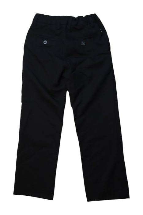 A Black Dress Pants from Boss in size 6T for boy. (Back View)
