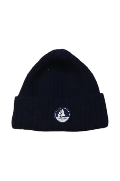 A Navy Beanies from Petit Bateau in size O/S for neutral. (Front View)
