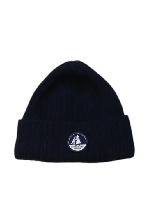 A Navy Beanies from Petit Bateau in size O/S for neutral. (Front View)