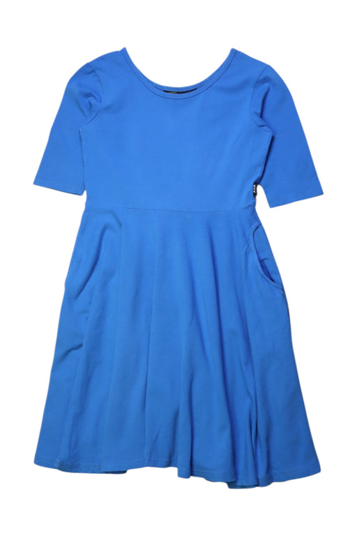 A Blue Short Sleeve Dresses from Rock Your Kid in size 8Y for girl. (Front View)