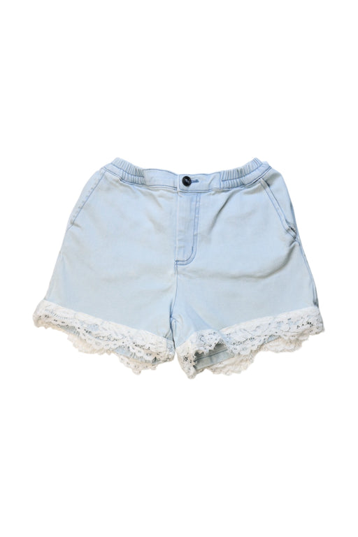 A Blue Shorts from Bora Aksu in size 7Y for girl. (Front View)