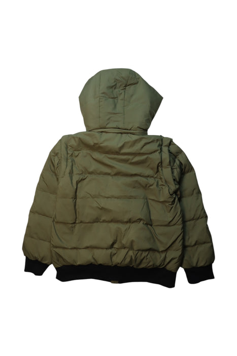 A Green Puffer/Quilted Coats & Outerwear from Bora Aksu in size 8Y for neutral. (Back View)