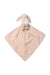 A Peach Safety Blankets from Jellycat in size O/S for neutral. (Back View)