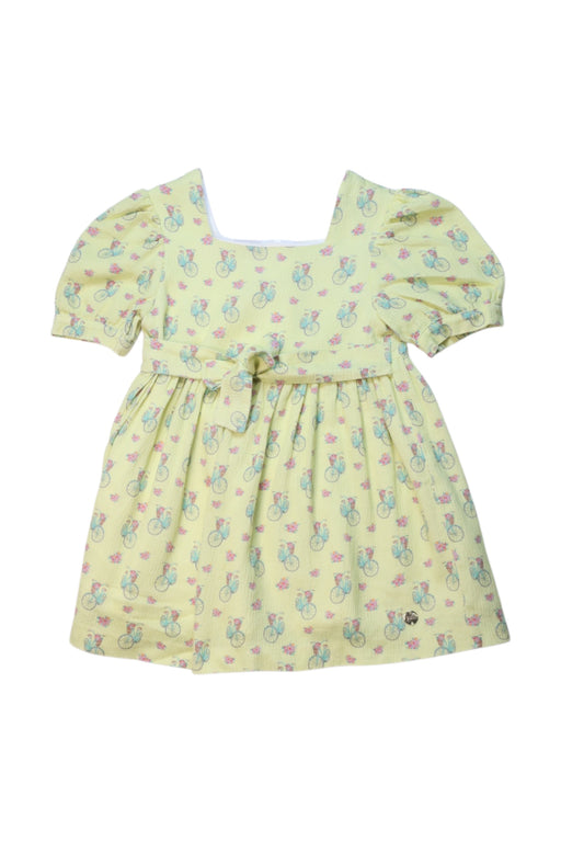 A Multicolour Short Sleeve Dresses from Paz Rodriguez in size 3T for girl. (Front View)