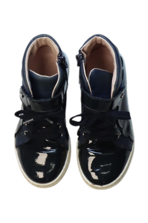 A Navy Sneakers from Jacadi in size 6T for neutral. (Front View)