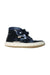 A Navy Sneakers from Jacadi in size 6T for neutral. (Back View)