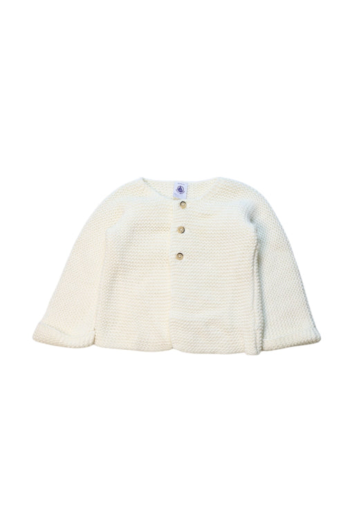 A Ivory Capes & Ponchos from Petit Bateau in size 12-18M for neutral. (Front View)