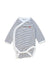 A White Long Sleeve Bodysuits from Jacadi in size 0-3M for neutral. (Back View)