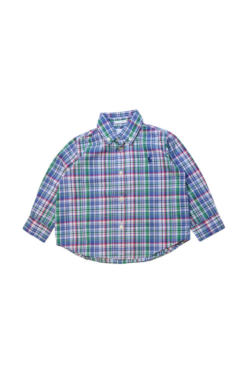 A Multicolour Long Sleeve Shirts from Ralph Lauren in size 12-18M for boy. (Front View)