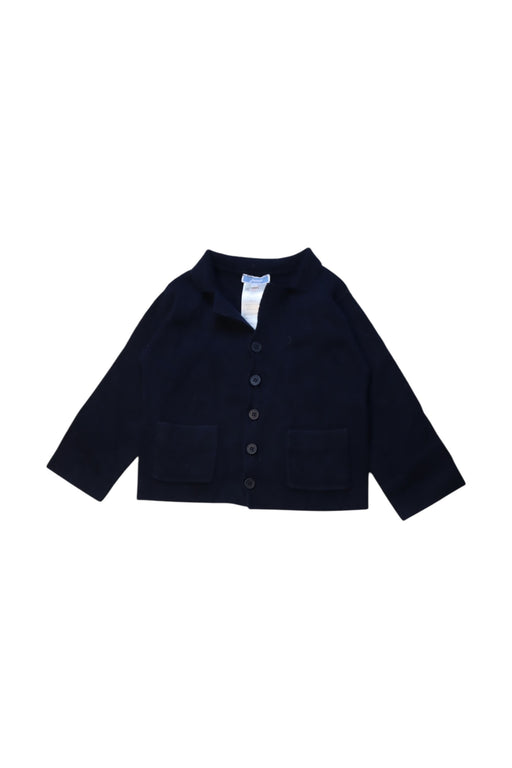 A Navy Blazers from Jacadi in size 18-24M for neutral. (Front View)