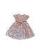 A Pink Short Sleeve Dresses from Confiture in size 5T for girl. (Back View)