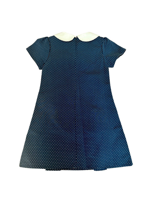 A Blue Short Sleeve Dresses from Rachel Riley in size 6T for girl. (Back View)