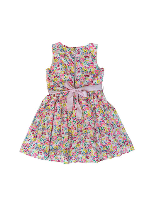 A Multicolour Sleeveless Dresses from Crewcuts in size 6T for girl. (Back View)