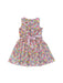 A Multicolour Sleeveless Dresses from Crewcuts in size 6T for girl. (Back View)