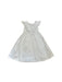 A White Sleeveless Dresses from Jacadi in size 6T for girl. (Back View)