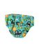 A Blue Swim Diapers from Charlie Banana in size 3T for neutral. (Back View)