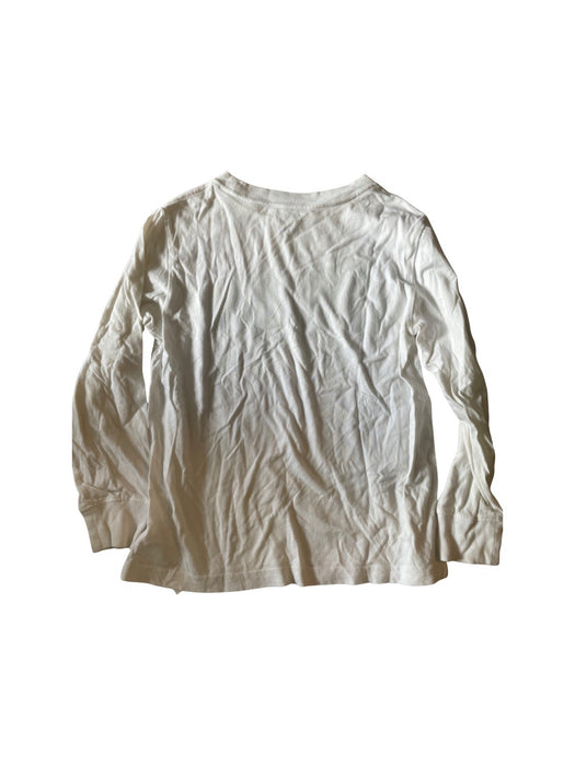 A White Long Sleeve T Shirts from Polo Ralph Lauren in size 5T for neutral. (Back View)