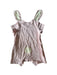 A Pink Short Sleeve Rompers from Mimi Mono in size 6-12M for neutral. (Back View)