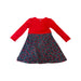 A Red Long Sleeve Dresses from J by Jasper Conran in size 2T for girl. (Back View)