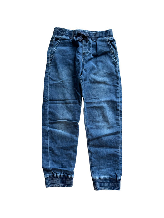 A Blue Casual Pants from Seed in size 6T for boy. (Front View)