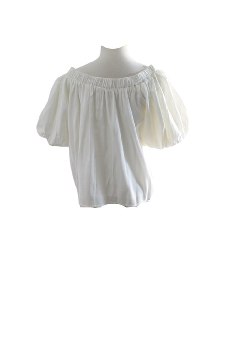 A White Short Sleeve Tops from Love, Bonito in size Maternity-M for maternity. (Back View)